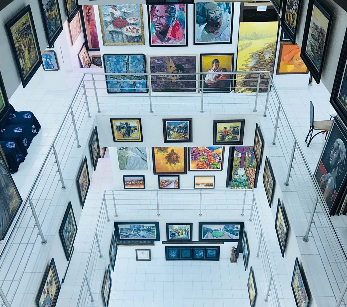 Top five places we recommend for that memorably "I was in Lagos" shot. 10 Nike Art galley, free time in Lagos, the wheatbaker lagos