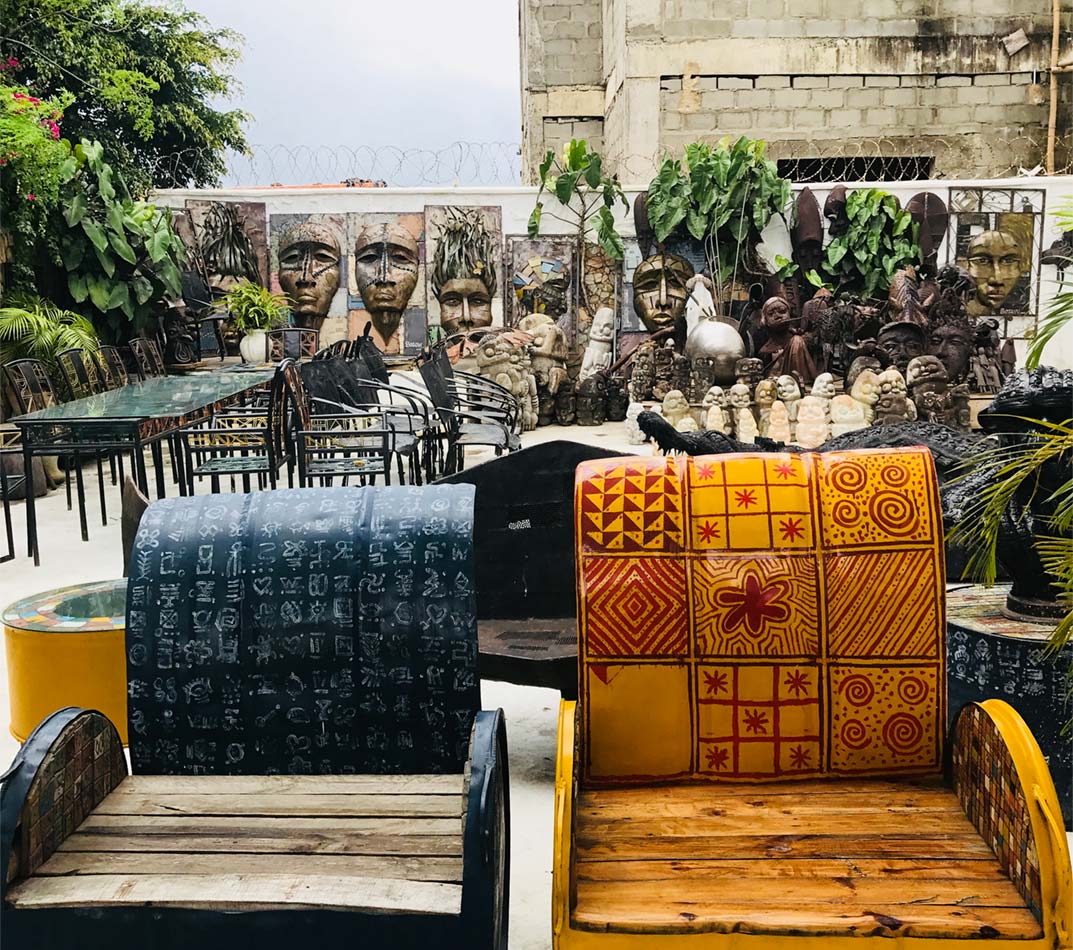 Top five places we recommend for that memorably "I was in Lagos" shot. 11 Nike Art Gallery 4