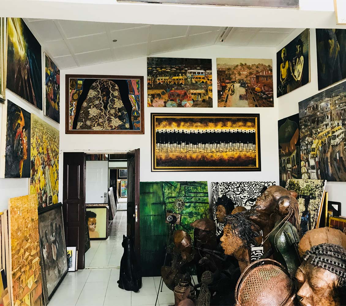 Top five places we recommend for that memorably "I was in Lagos" shot. 14 Nike Art Gallery